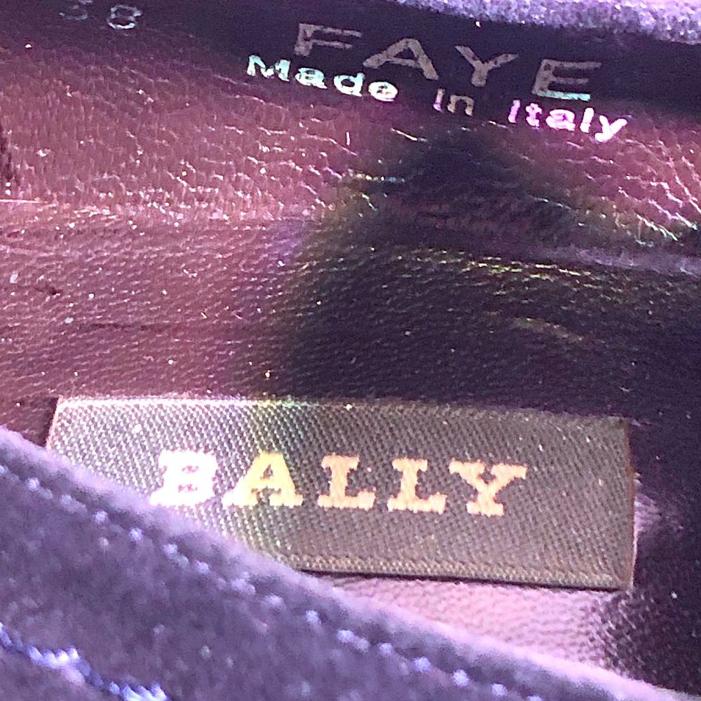 BALLY OF SWITZERLAND SINCE 1851 MADE IN ITALY PRE-LOVED SHOES! :) Size 38 EU